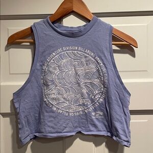 Billabong Blue Crop Top
